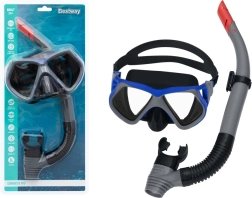 Set de snorkel BESTWAY – máscara y tubo de snorkel – Negra