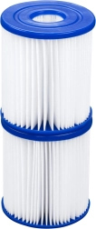 Dos filtros de repuesto para bomba de piscina BESTWAY tipo I (juego de 2 uds.)