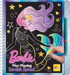 Bloc de dibujo para rascar - Barbie Revelación Mágica