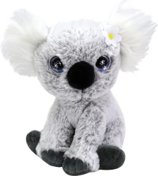 Koala de peluche con bolso brillante