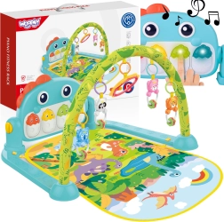 Woopie manta de juego infantil con arco Dino