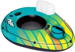 Aro flotante inflable con respaldo y bolsa térmica 169 × 137 cm Bestway
