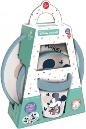 Juego de vajilla infantil de 3 piezas Mickey Mouse