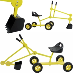 Excavadora infantil de arena AXI con asiento giratorio de 360°
