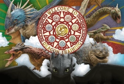 Puzzle 100 – dragones en acción Trefl