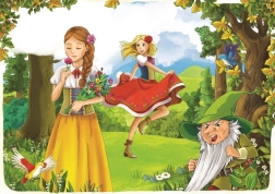 Puzzle Rosa de cuento de hadas 100 piezas