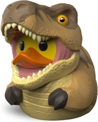 Patito coleccionable Tubbz mini Parque Jurásico T‑Rex 5,5 cm