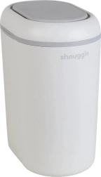 Shnuggle Eco Touch cubo para pañales blanco/gris