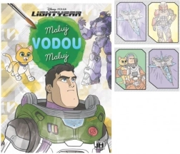 Libro para colorear Pinta con agua Cohete