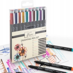 Grafix juego de liners de colores 10 uds