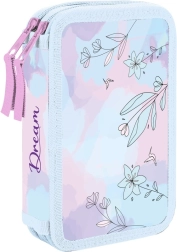 Estuche escolar de dos pisos Colibrí