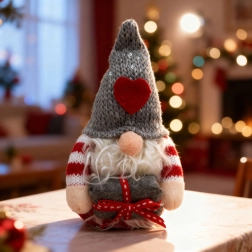 Gnomo navideño escandinavo de 16 cm