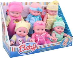 Bebé en caja 6 colores