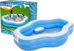 Piscina familiar inflable con ventana y asientos BESTWAY 270 × 198 × 51 cm