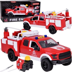 Camión de bomberos infantil con sonido y luces