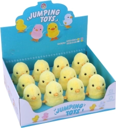 Pollito amarillo de cuerda