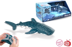 Tiburón ballena RC para agua 35 cm con embalaje en checo