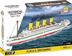 Set de construcción HMHS BRITANNIC 1:700 – 636 piezas de COBI
