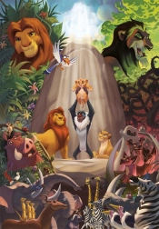 Puzzle CLEMENTONI El Rey León 1000 piezas