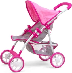 Cochecito para muñecas Milly Mally Natalie Prestige Pink