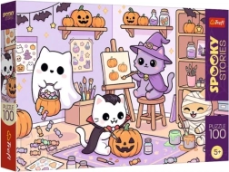 Puzle de 100 piezas SpookyStories – Mała pracownia magii - 1 unidad