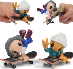 Tech Deck Sk8 Crew – set de monopatines de dedos con figuras, serie 1