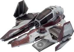 Rompecabezas 3D de metal STAR WARS Eta‑2 Jedi Starfighter – METAL EARTH
