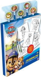 Paw Patrol libro para colorear con lápices