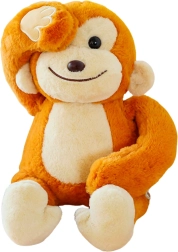 Monito de peluche con imanes marrón 23 cm