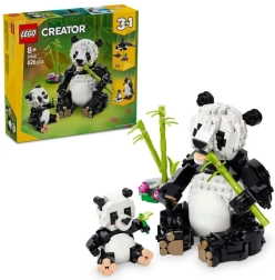 LEGO Creator 3 en 1 31165 Animales salvajes: Familia de pandas