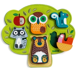 Rompecabezas encajable Oski de Djeco