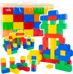 Bloques de construcción grandes y de colores en bolsa 20 uds.