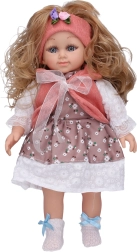 Muñeca con lazo 39 cm