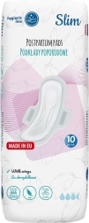 Compresas posparto desechables con alas AKUKU Slim 10 uds