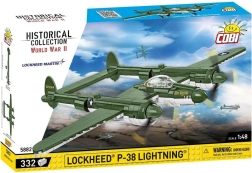 Kit de construcción del avión LOCKHEED P-38 Lightning – 332 piezas