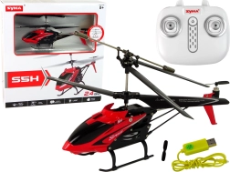 Helicóptero RC SYMA S5H 2.4G rojo