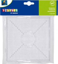 PLAYBOX placas base conectables para cuentas termoadhesivas – cuadrado, 2 uds.