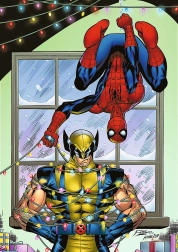 Puzzle Spiderman y Wolverine 1000 piezas Trefl Premium Plus
