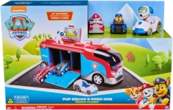 patrulla canina mission cruiser con cochecitos y perro robot