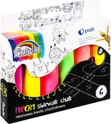 Tizas neón para niños – set de 6 unidades