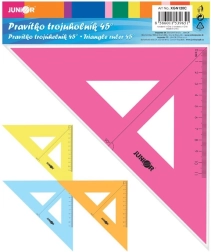 Regla triangular con escala de 16 cm
