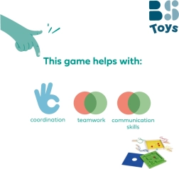 Laberinto de madera: juego de coordinación para niños