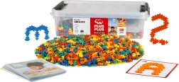 Caja Plus-Plus números y letras 2400 piezas