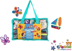 Set creativo Created – gran set creativo para niños de 4+ en bolso de plástico 31 × 20 cm
