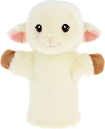 Keeleco Ovejita eco marioneta de peluche de mano 27 cm