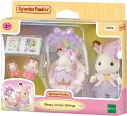 Sylvanian Families hermanos dormilones – conejitos de chocolate