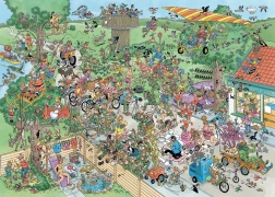 Rompecabezas JUMBO Jan van Haasteren Observación de aves 1000 piezas