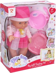 Bebé que hace pipí de 30 cm con sonidos y accesorios