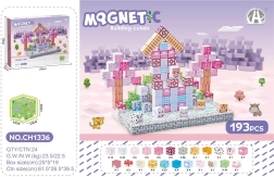Juego de bloques magnéticos 3D para niños 193 uds
