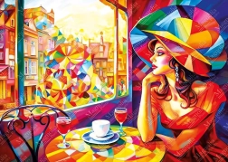 Puzzle Cita arcoíris 1000 piezas MAGNOLIA
